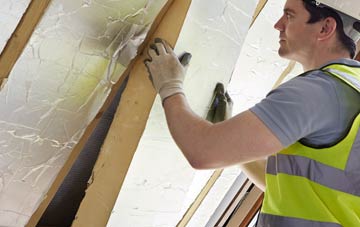 Black Barn loft insulation